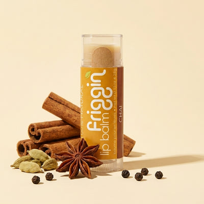 Chai natural lip balm tube by friggin' lip balm co.